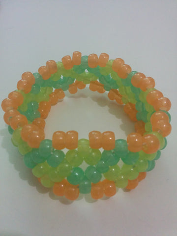 Collection *Holiday - Halloween design - Double bracelets, multicolored.